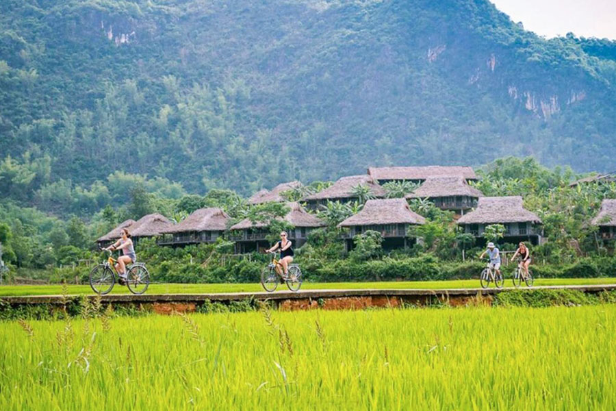 Cycling in Mai Chau - Vietnam adventure tours