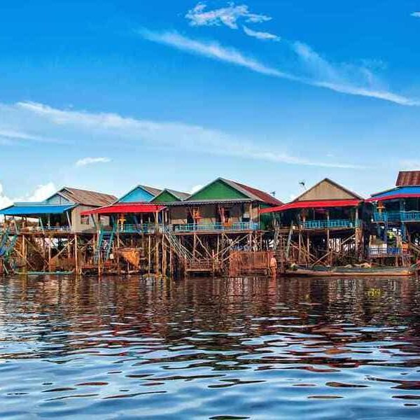 Floating market in Cambodia - Multi countries tours