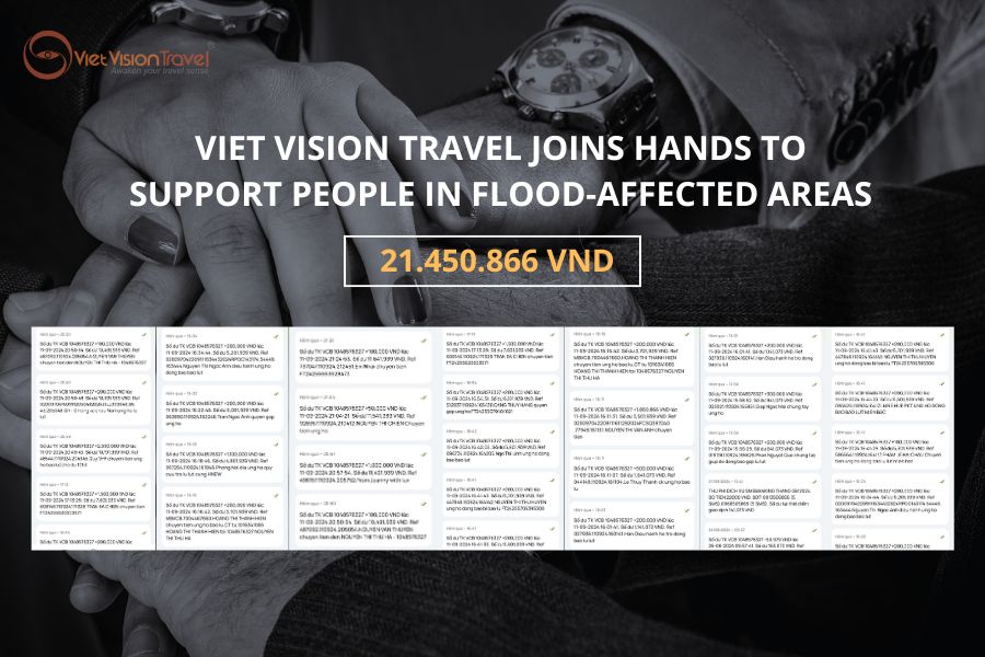 Viet Vision Travel Leads Efforts to Assist Flood-Impacted Areas