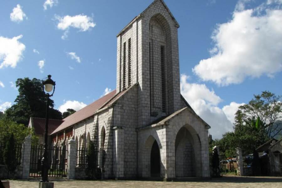 Sapa Stone Church - Vietnam Adventure Tours