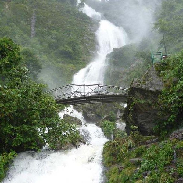 silver waterfall - Sapa and Halong 5 days tour packages